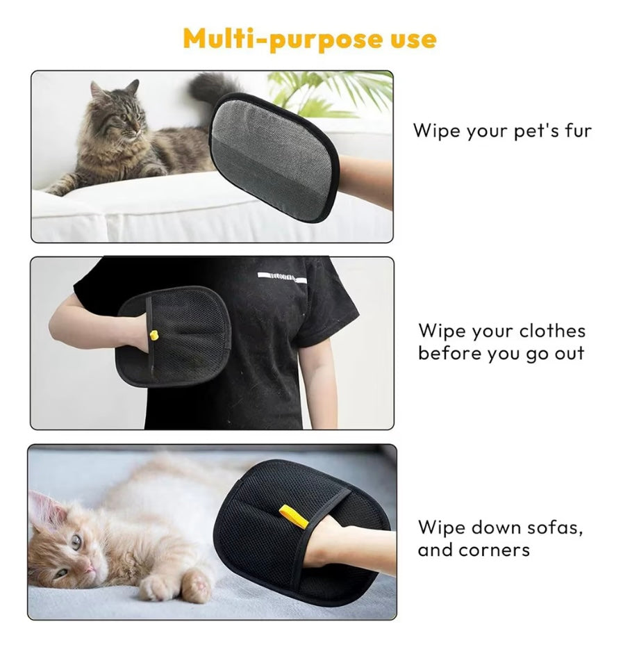 Pawora FurGlove – Szőreltávolító kesztyű kutyáknak és macskáknak